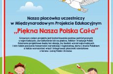 Więcej o: Międzynarodowy Projekt Czytelniczy „Piękna nasza Polska cała” – Grupa V – podsumowanie zadań w I półroczu